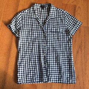 J. Crew Gingham button-down shirt 🤩